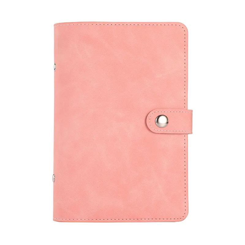 New Makaron A6 Binder Notebook Cash Budget Hand Book Planner Office Stationery Supplies Loose Leaf Binder Notebook