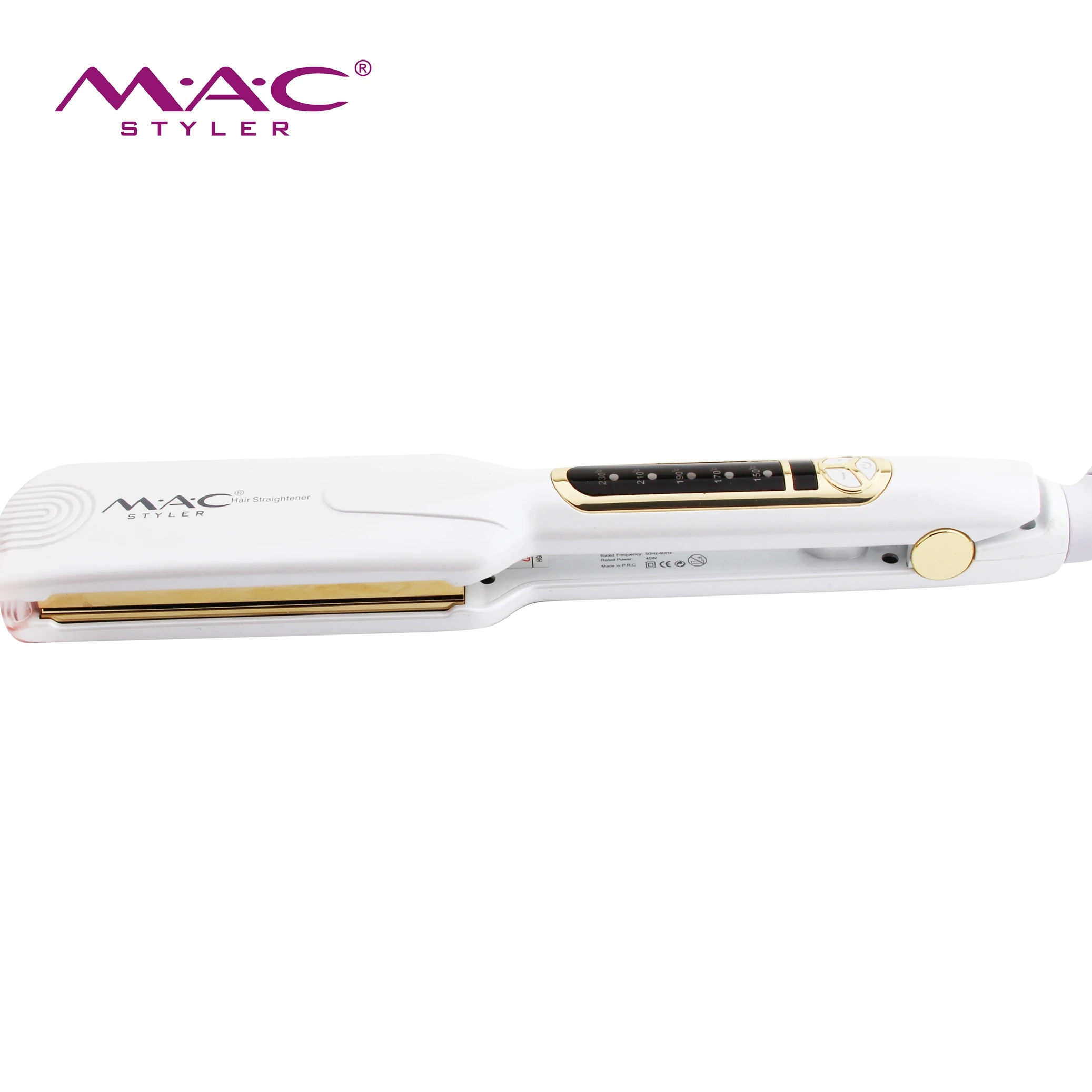 Professional Salon Hair Wave Irons Hair Crimper Irons Curl Corn Hair Straightener Wholesale