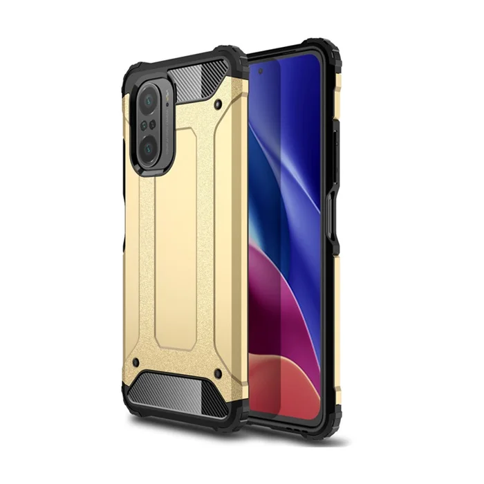 Bumper TPU PC Armor Protective Shockproof Hard Back Cover Mobile Phone Accessories Case For Xiaomi Redmi K40 K40 Pro