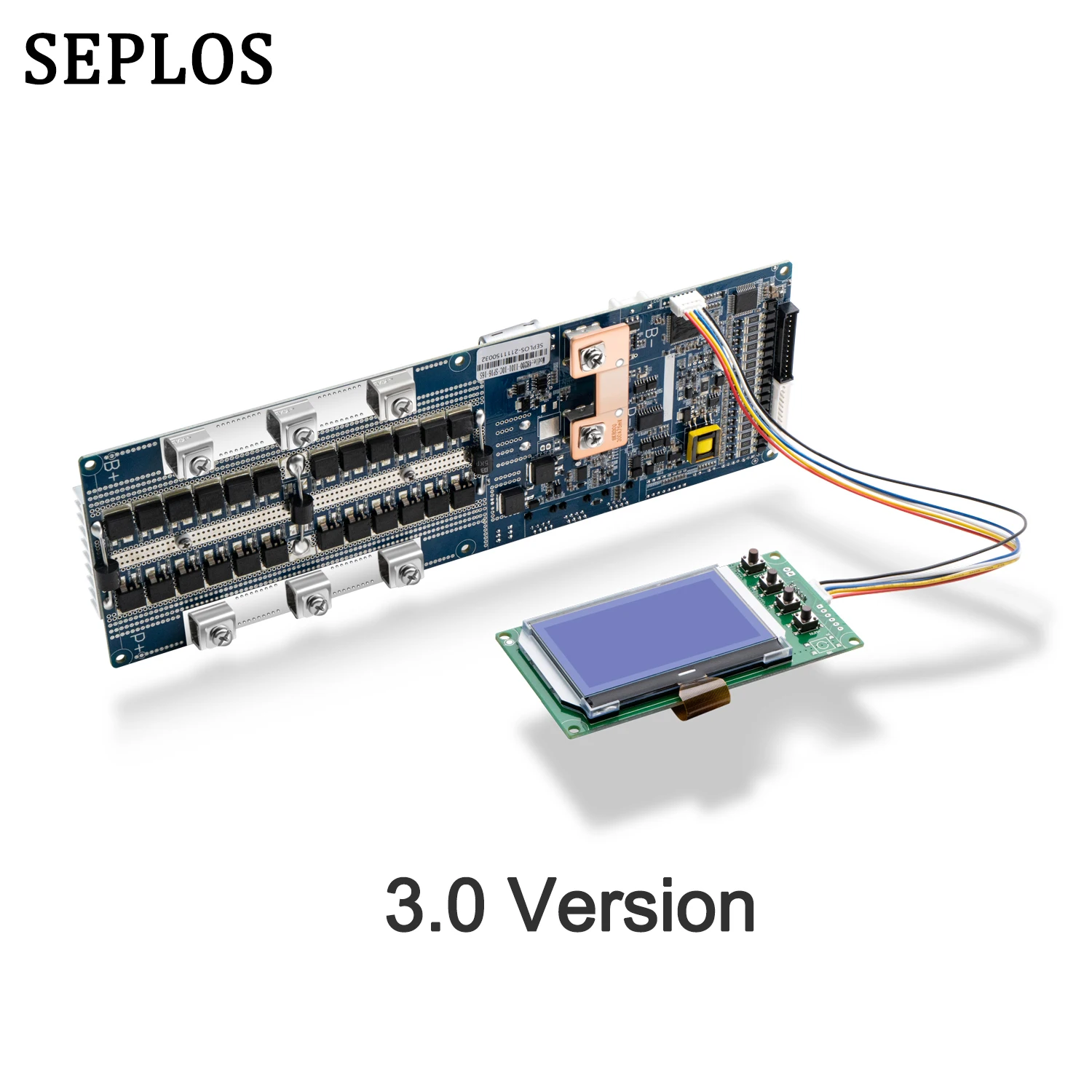 Seplos Smart BMS V3 100A 150A 200A CAN и RS485 плата защиты батареи 48V 8s 14s 16s lifepo4 BMS