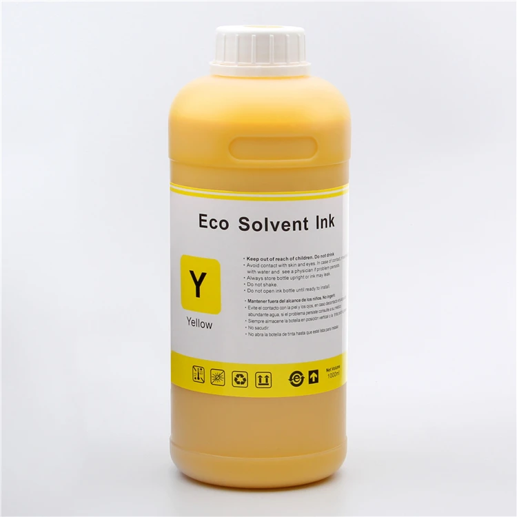3 Yrs 3Yrs Outdoor No Fade Ecosolvent Eco Solvent Ink For Allwin For Yinghe For Flora With Dx5 Dx11 Dx 11 Head