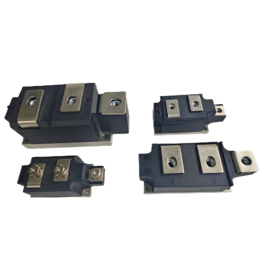55A Thyristor Module 1200V to 1800V Single SCR Chip Thyristor Module Insulation Voltage 2500V For PWM Inverter