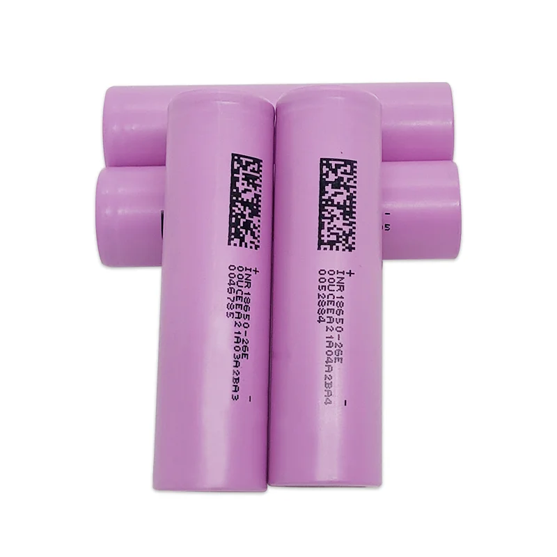 Hot Selling Battery Powered Portable Original DMEGC INR18650 26E 2600mAh 5C Long Cycle Life 3.6V 18650 Li-Ion Battery