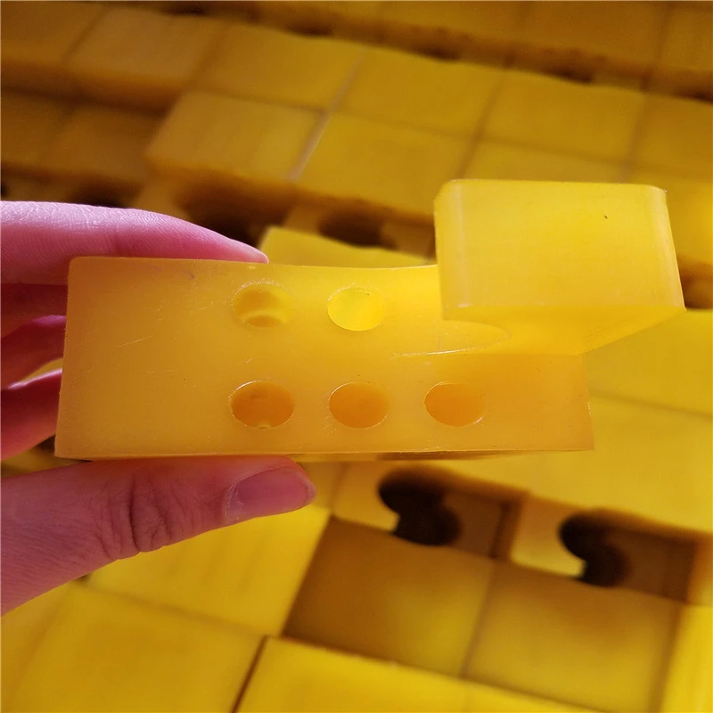 Customized high wear-resistant polyurethane elastomer pad polyurethane polyurethane block