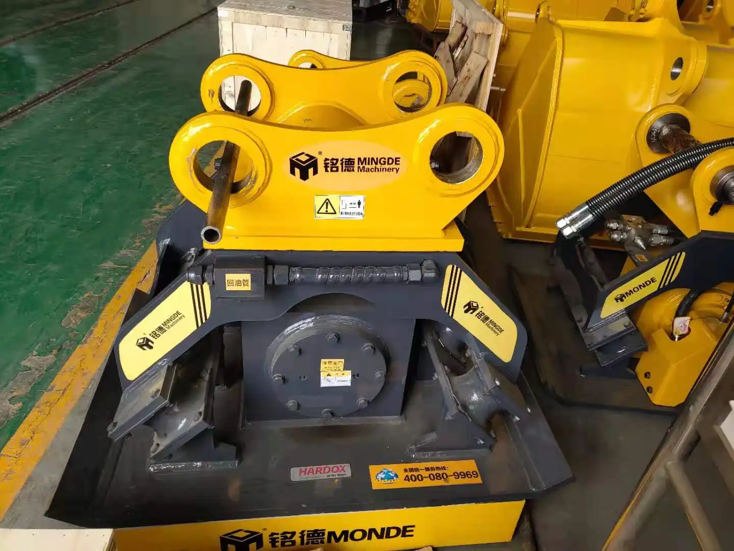 MONDE Excavator Hydraulic Plate Compactor Professional Manufacturer Vibra Plate Compactor