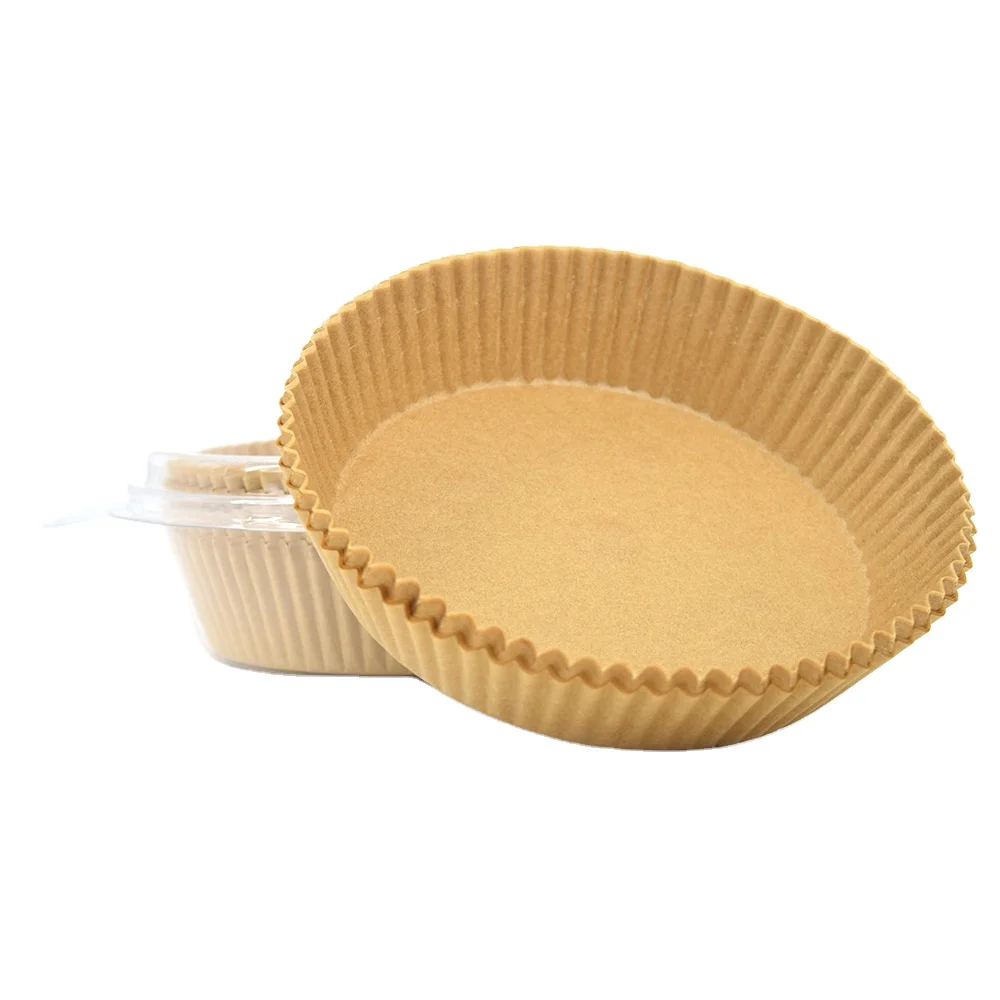 Food Grade Non Stick Oil Resistant Large Size 16cm 30PCS 50PCS Pack Air Fryer Liner