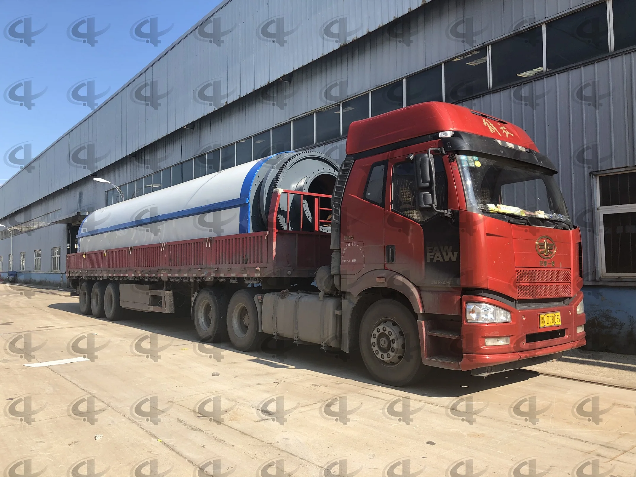 Continuous Waste Rubber/Plastic/Tire Pyrolysis Plant