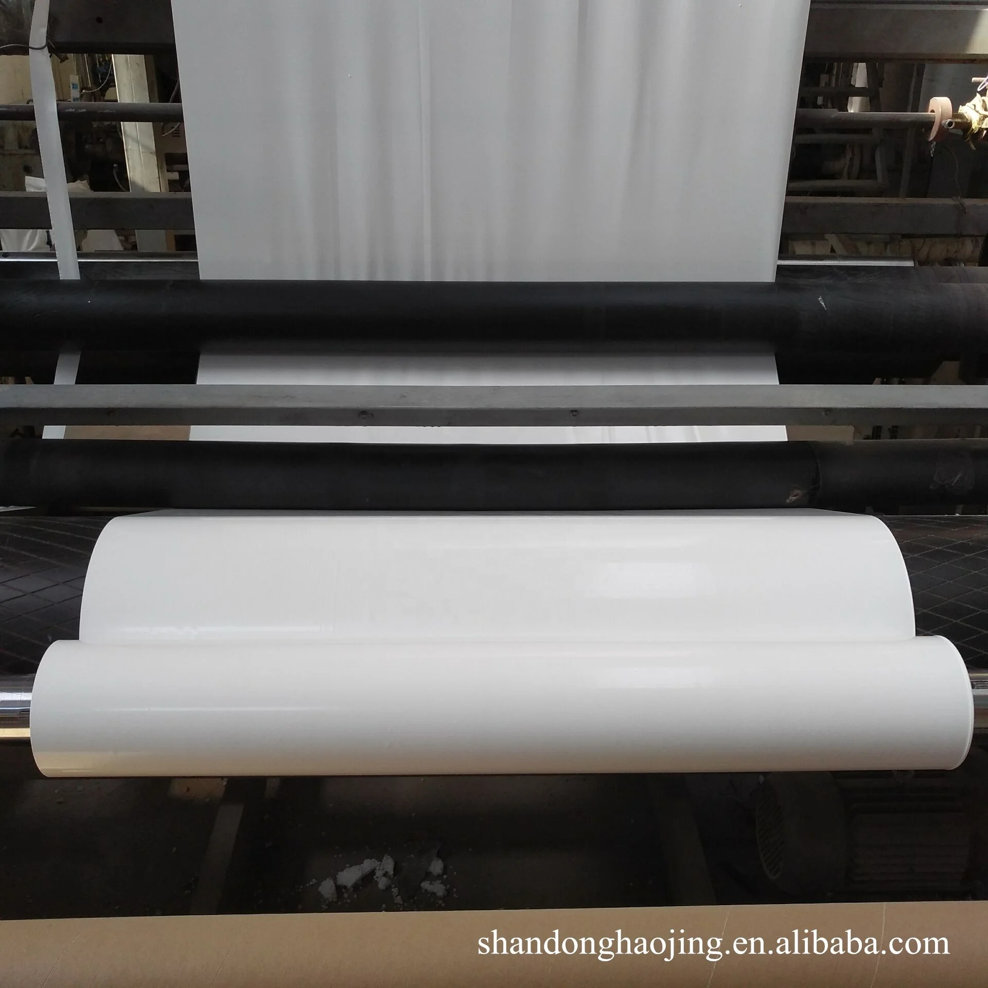 100 120 150 180 200 250 micron white poly plastic sheet rolls for greenhouse roofing