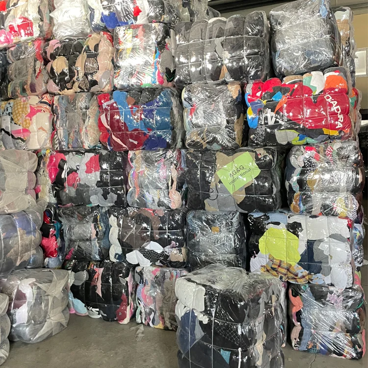 Rainbow Used Clothes Bags And Shoes sells in bales