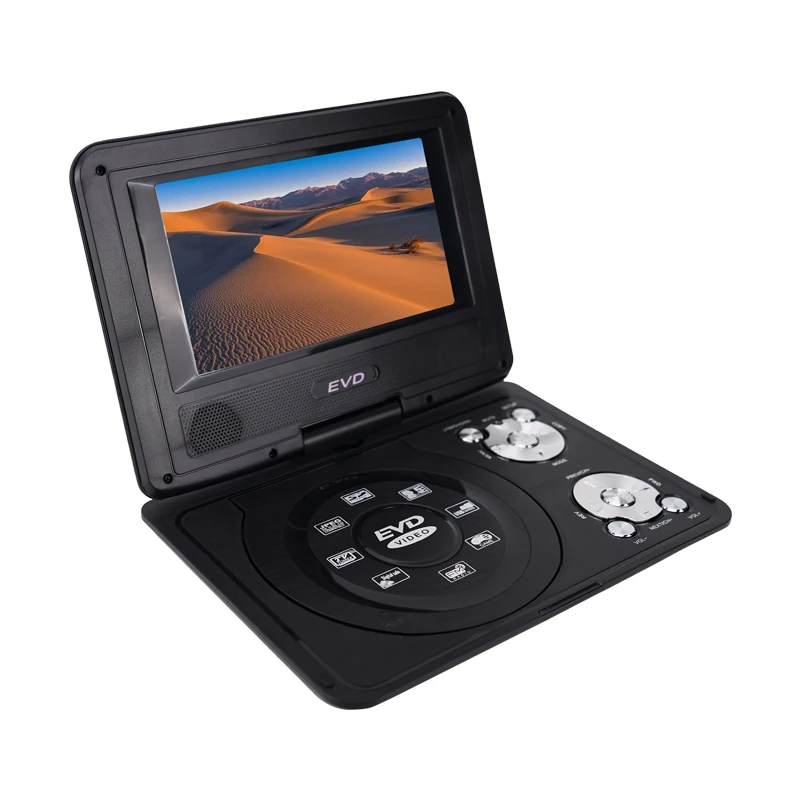 TNTSTAR TNT-780 9.0 inch Digital Multimedia Game Function, 270 Degree Rotation Portable EVD / DVD Player 2023 hot