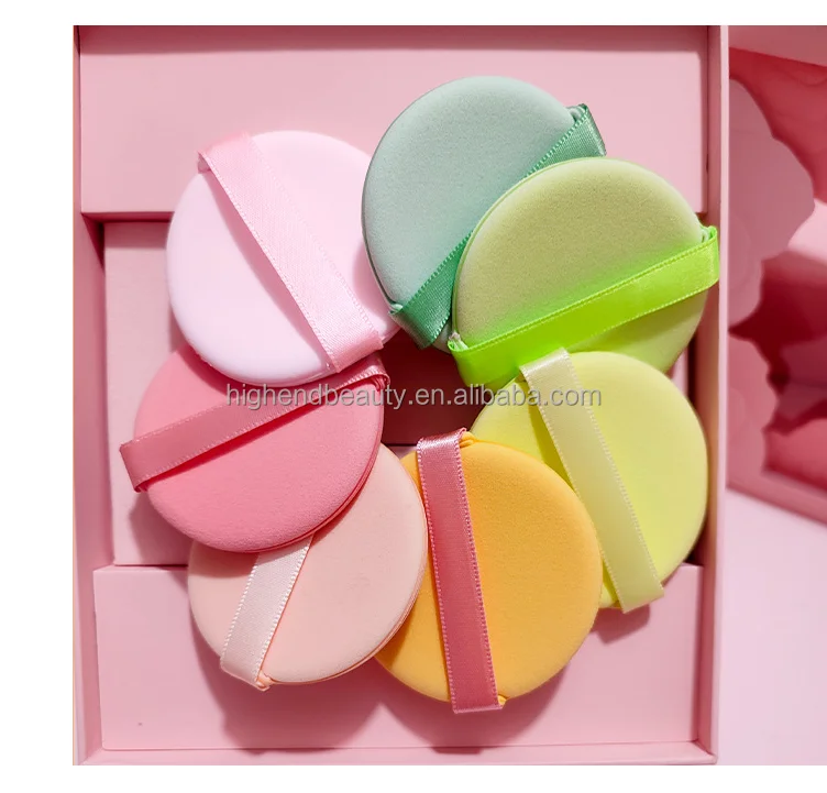 Latex-free Beauty Blending Sponge Flat Soft Foundation Cosmetic Puff