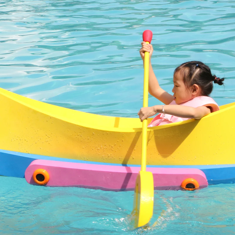 Swimming teaching aids floating board training water sports water board slide Kayak with paddle