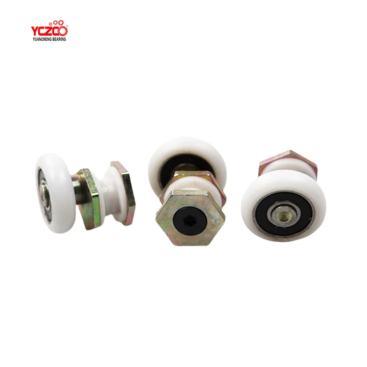 Diameter 30mm glass balcony sliding bearing wheels for Brazil market