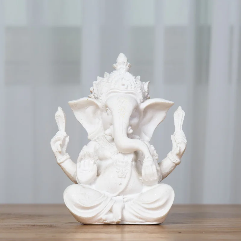 India Religious Items Idol Sand Murtis Hindu God Meditation Ganesh Buddha Statue For Home Decor