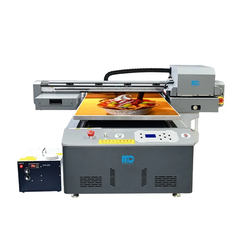 3d effect A1 6090 УФ планшетный принтер с 3 головками xp600 низкая цена сделано в Китае печатная