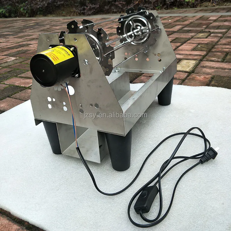 Multifunction Home Use Small Manual Turn Coffee Nut Roasting Baking Machine/Stainless Steel Electric Outdoor Barbecue Machine