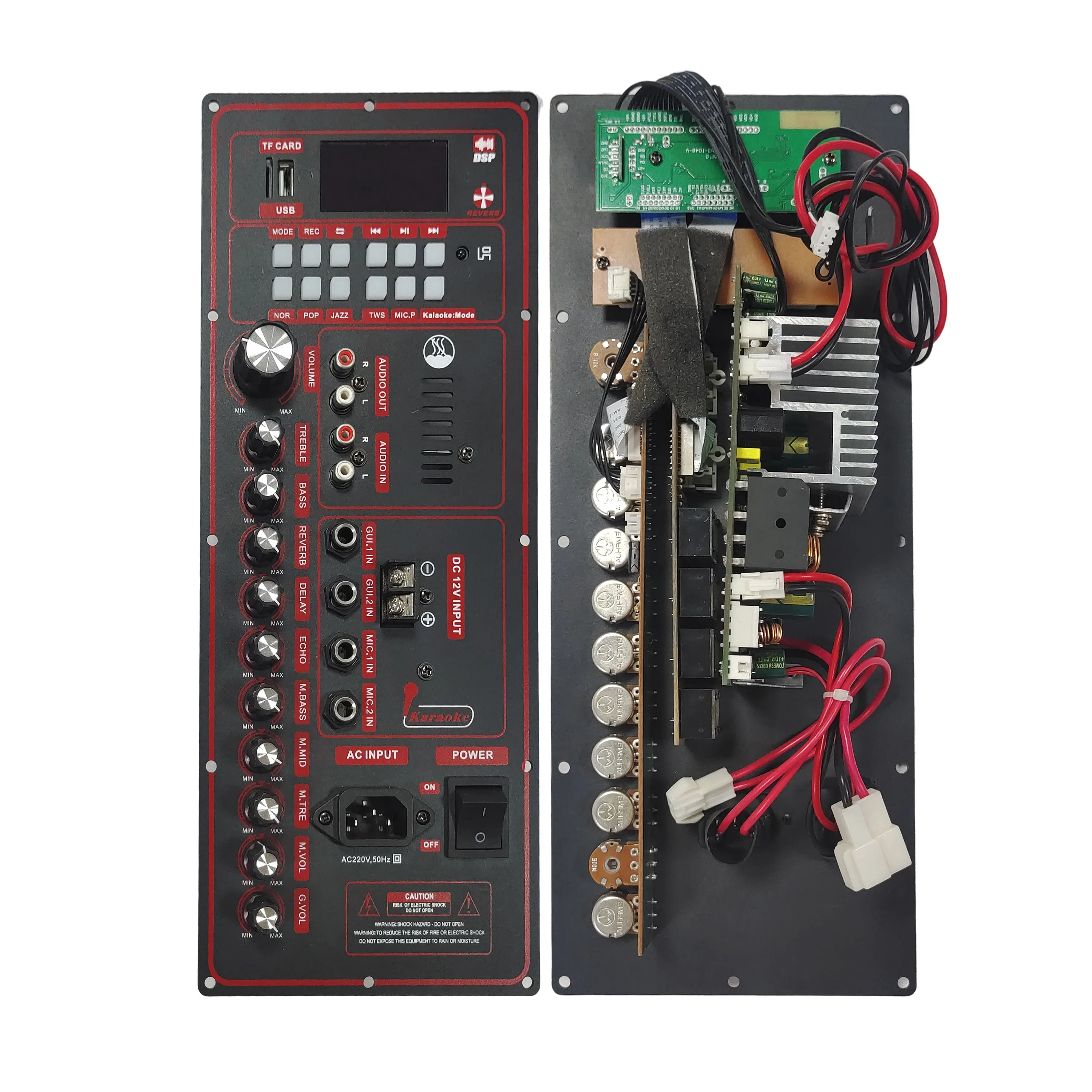Audio Dsp Monoblock Class D Power Amplifier Module Audio Board Professional Amplifiers