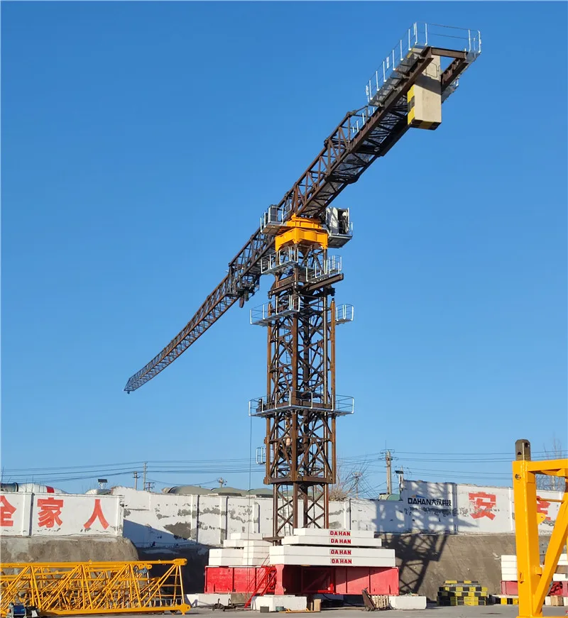 QTZ250 (H7520A-12D) famous brand electric  topless  tower crane