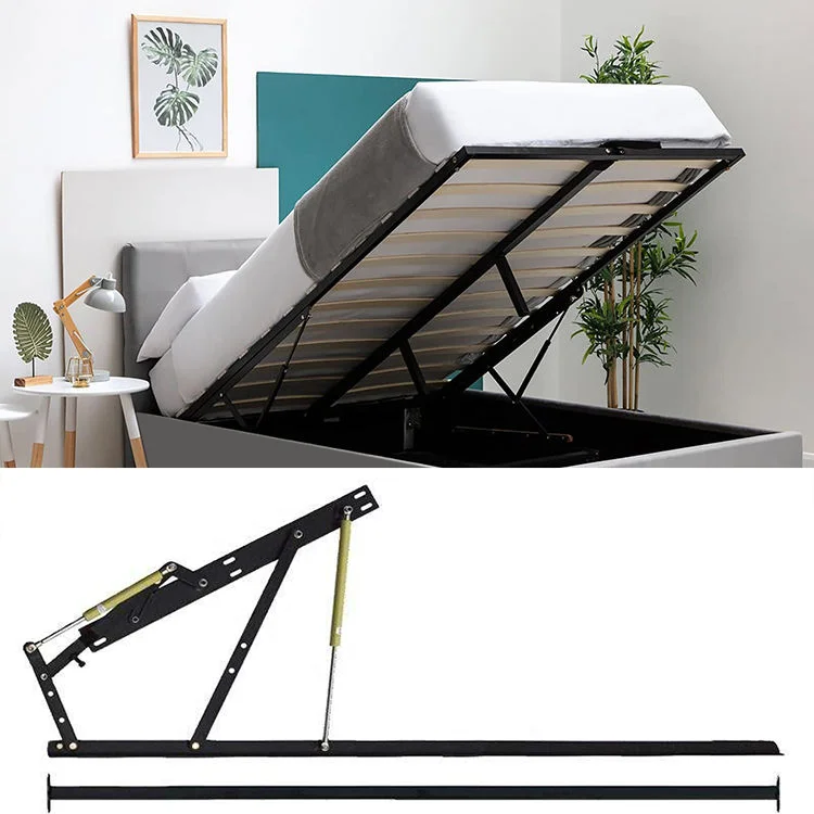 Best Selling Folding Storage Lifting System Adjustable Hydraulic Gas Lift Bed Mechanism Lift Up Bed Lifter
