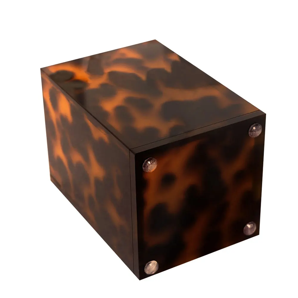 Tortoise Container Cup Brushes Pot Desk Organizer Twilight Pen Pencil Holder