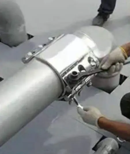 ANSI 2500rating(638bar) split sleeve repair clamps,Chinese manufacturers Pipe repair clamp