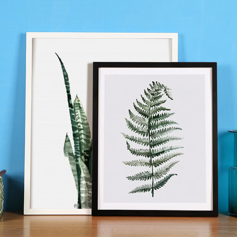 Wholesale Amazon Hot Sale Custom Home Decorations  Wooden A4 Standing Photo Picture Frames