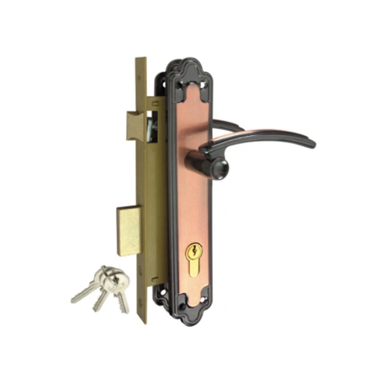 Factory Price European brass main door key lock set for heavy-duty door