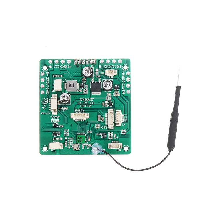 Factory Direct Sale One-stop Service Write-free program drone control receiver board