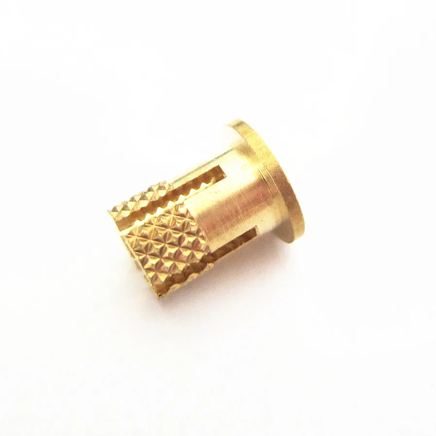 Lathing machining Brass castle insert nut