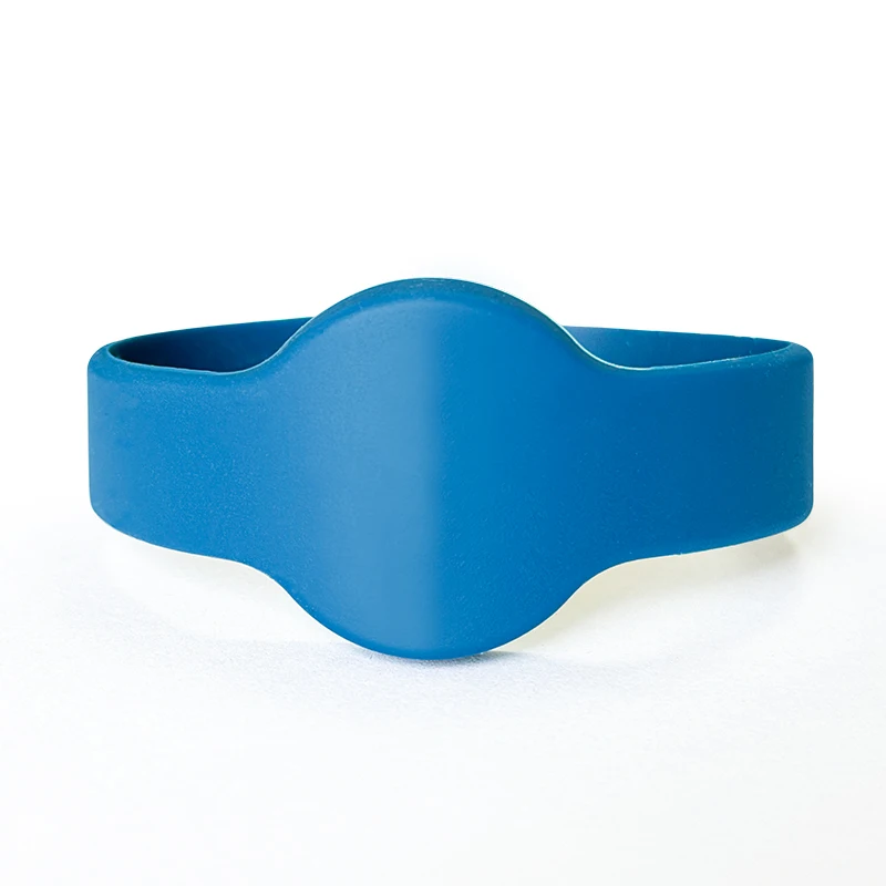 RFID Cashless Payment Wristband Chip NFC Silicone Adjustable Bracelets