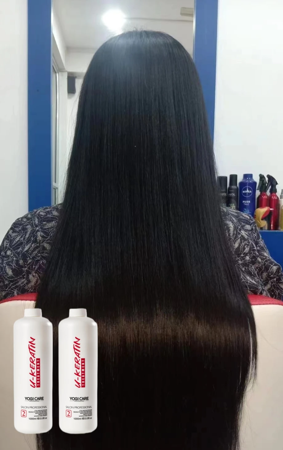 Professional  Natural Hydrolyzed Hair Straightening Cream Collagen Protein Keratin Hair Treatment set