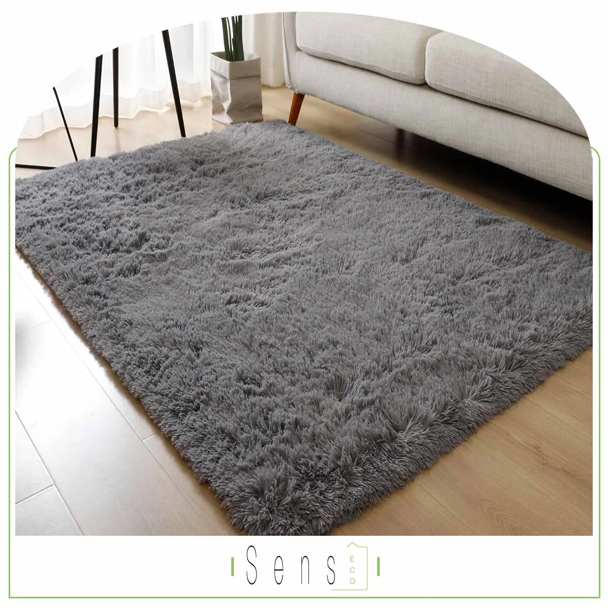 Shaggy Rug Home Carpet For Living Room Bedroom Luxury Carpets Traditional Faux Fluffy Rug Large Grey