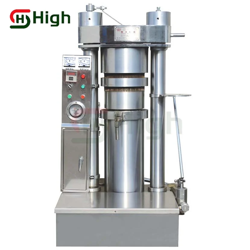 Hydraulic Cold Oil Press Machine Sesame Coconut Mustard Semi-automatic Oil Pressers Extraction Chili Peanut Walnut Cocoa butter