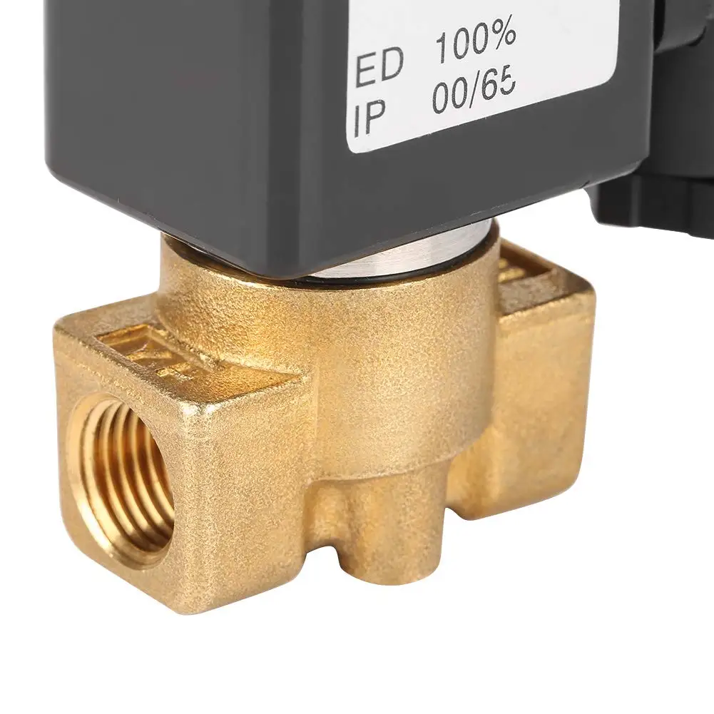 COVNA Manufacturer Brass Stainless Steels 12v operated solenoid valve normally open valvula solenoide