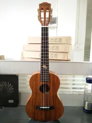 Matte Surface Acacia Wood Veneer Ukulele Simple Concert Universal Handmade 26 Inch Ukulele
