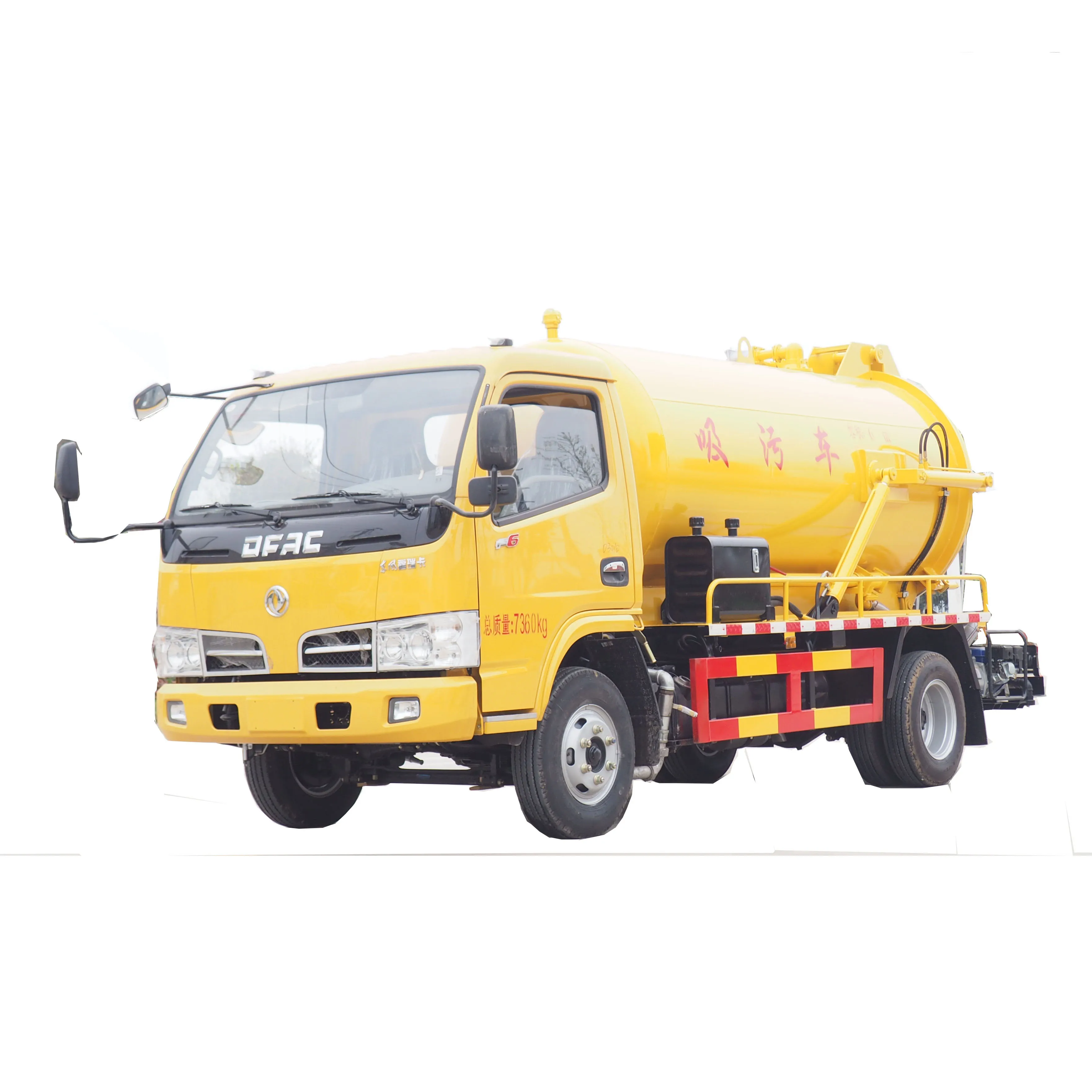 5 CBM sewage suction truck/ professional manufacture special automobile /china famous brand Dongfeng 4x2  good quality  truck