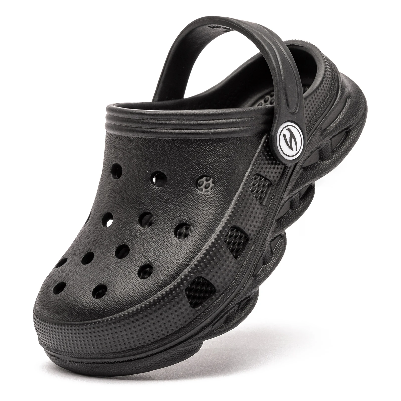 
Hobibear 2021 Summer Walking Sandal EVA Black Medical Clogs for Women Garden Classical Shoes 