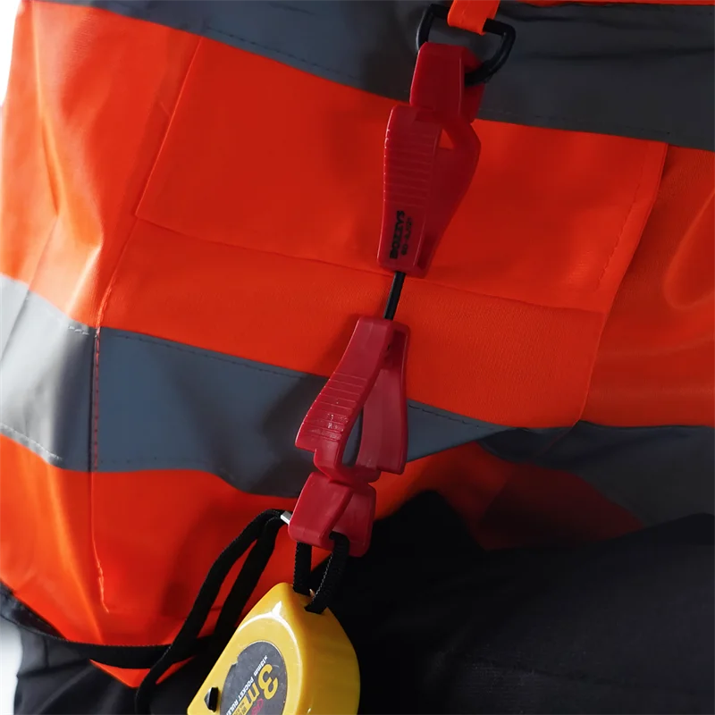 BOZZYS protective Glove Clips for Work Glove Holders high vis hanger Grabber for easy use and long-lasting hold