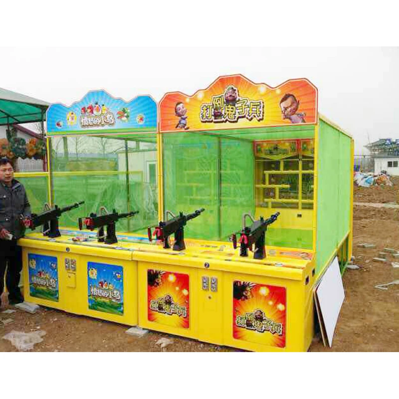 commercial functional arcade shooting game machine on sell