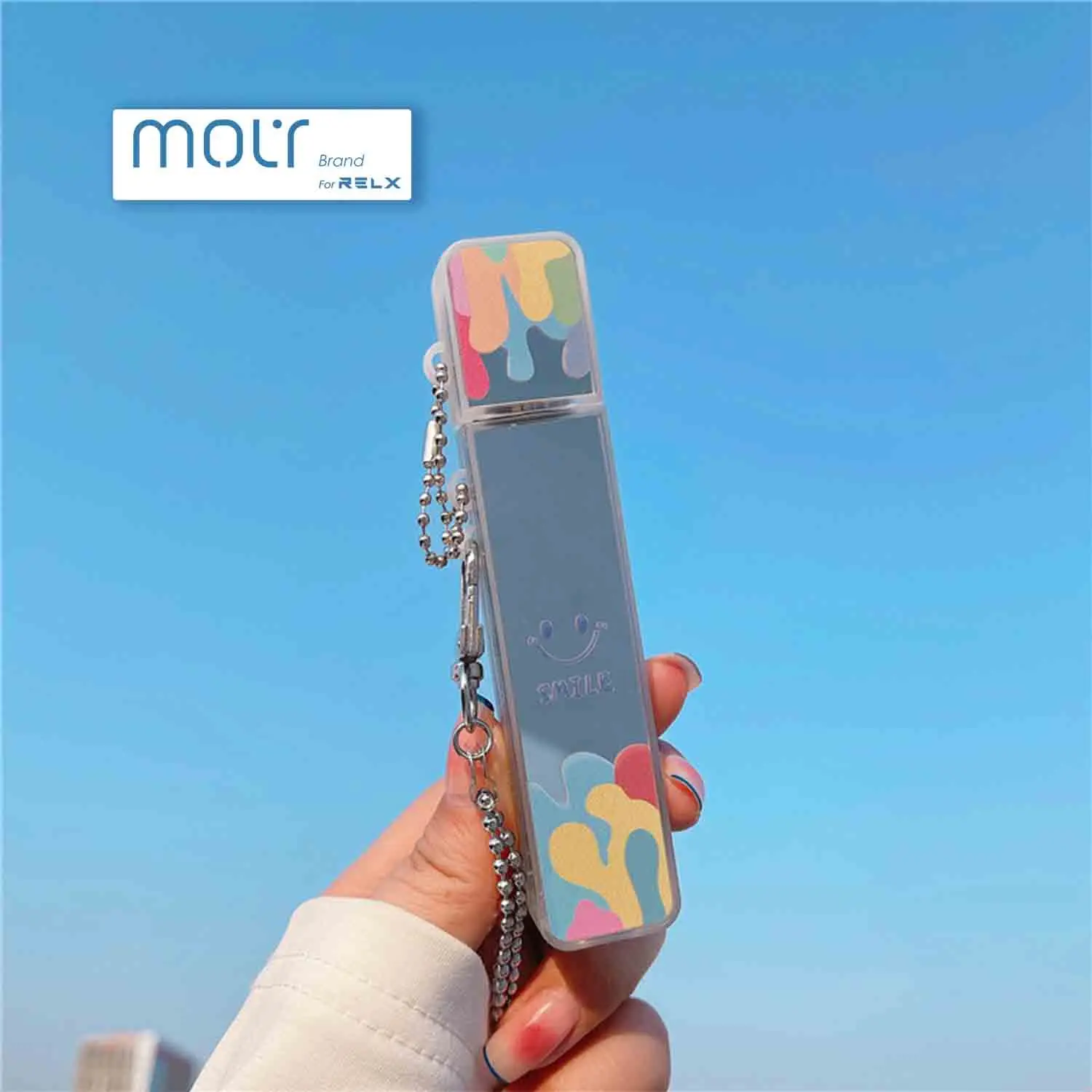 Molytech2022 Full Mirror Case 15 Relx Case Relx Infinity Case Essential Phantom Classic Vape Pen Cover Vape Cover For Relx