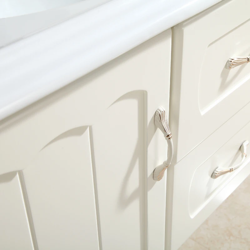 
Western style KD-BC122W white colored hanging vanity , bathroom sanitary sink cabinet 