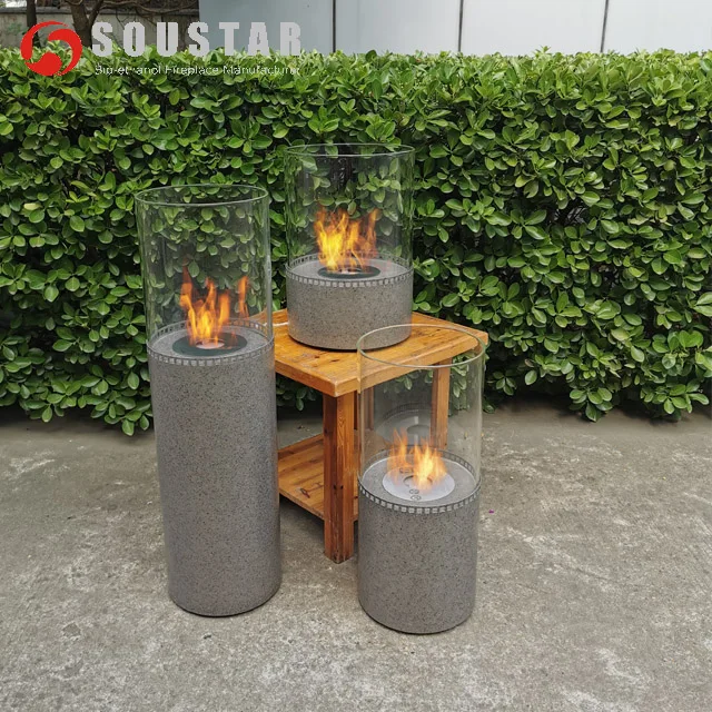 Customizable Indoor Bioethanol Fireplace by Chinese Brand Available in Different Sizes