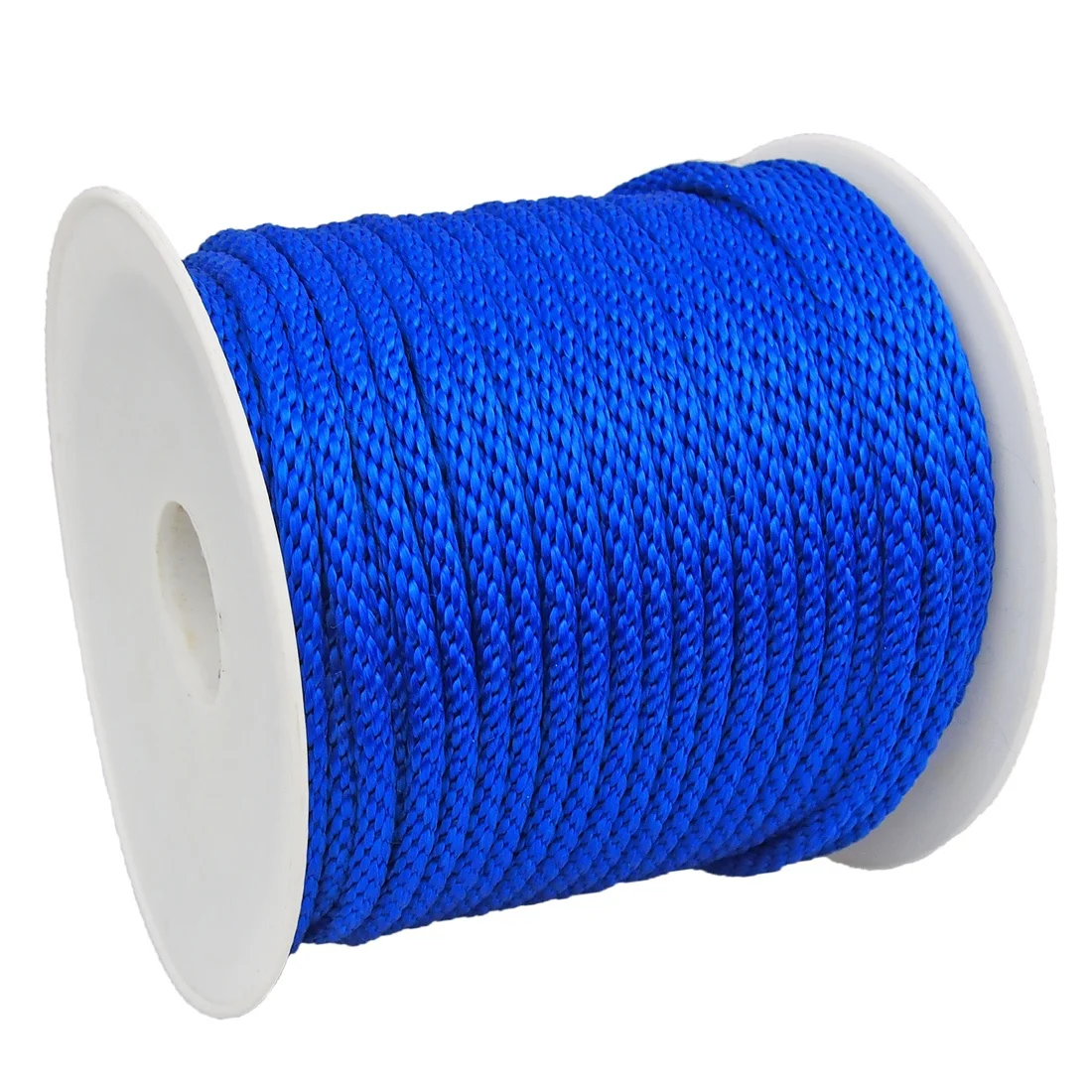 low stretch with knots easily 1/4inch pp multifilament solid braid rope