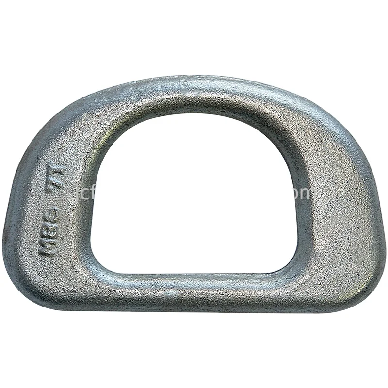 High quality D Ring Type C metal products forged steel d-ring