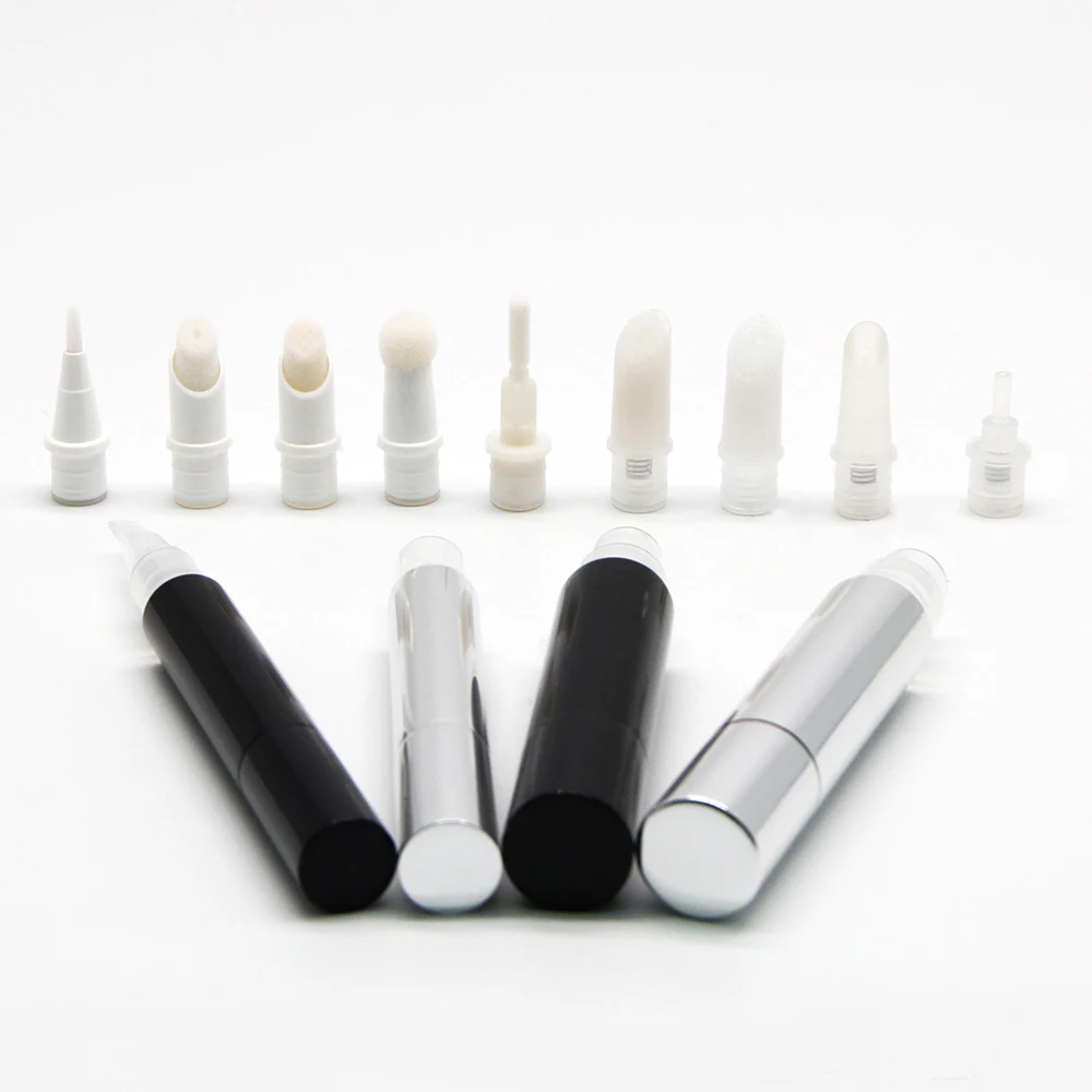 Custom Cosmetic Plastic PVC Cleanser Tube Packaging With Logo