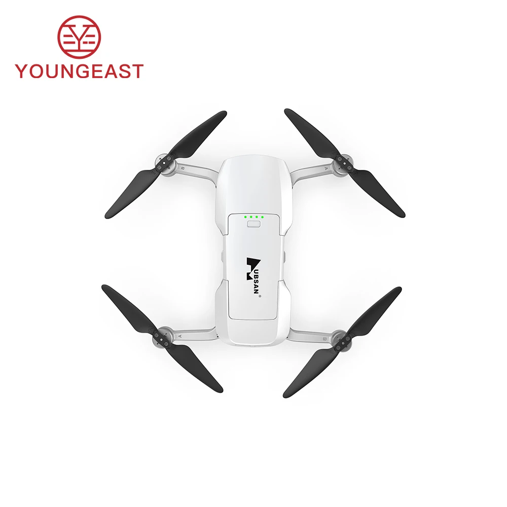 Квадрокоптер Hubsan ACE SE с GPS и камерой 4K трехосевой механический Профессиональный Дрон сопротивлением ветру класс