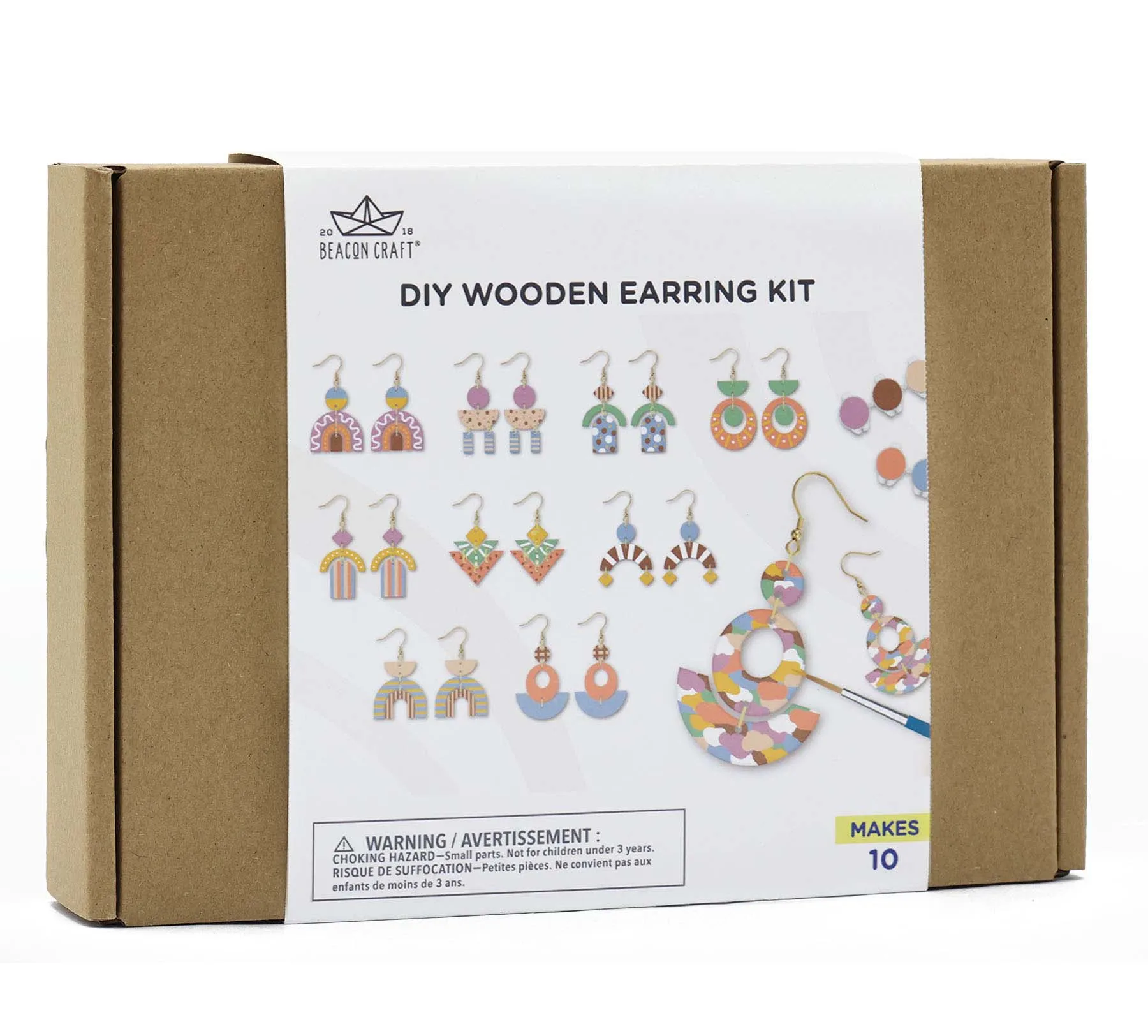 DIY WOODEN EARRING KIT