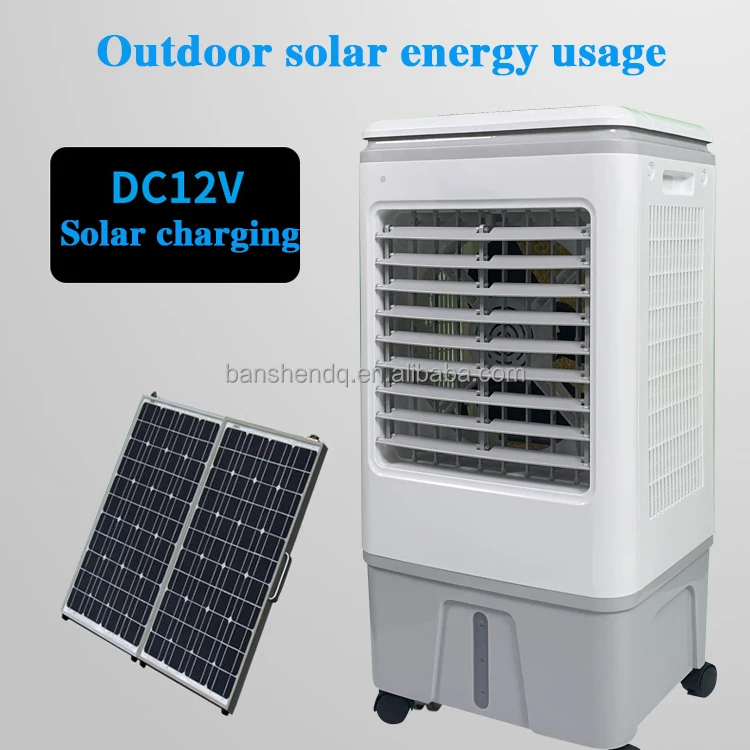 Dc 12V Solar Mini Evaporative Air Cooler Portable Household Small Air Conditioner