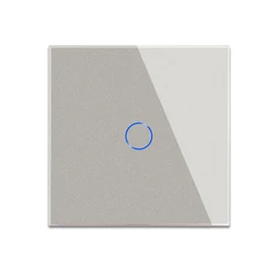Bingelec Home Automation Europe 1 Gang Wifi Remote Control Wall Touch Light Zigbee Tuya Smart Switch