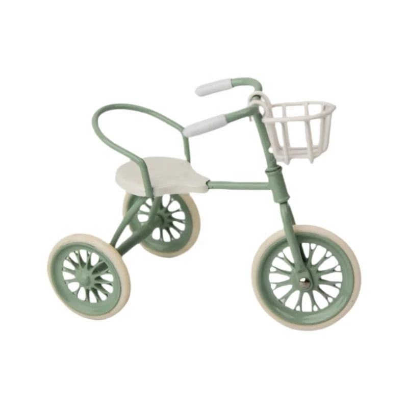 Doll house accessories bike for 1:12 scale dolls Wholesale Price Mini Bicycle Ride